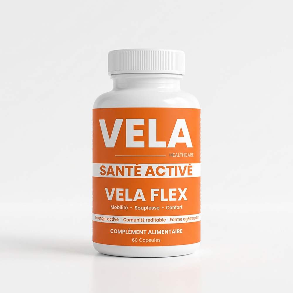 Vela Flex — 60 كبسولة مكمل غذائي للمفاصل