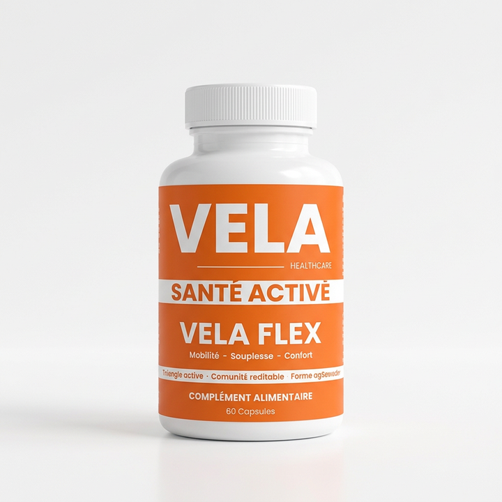 Vela Flex — 60 كبسولة مكمل غذائي للمفاصل